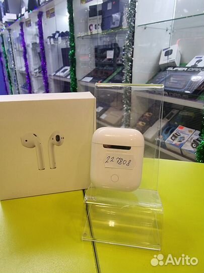 Наушники TWS Apple Airpods 2 белый