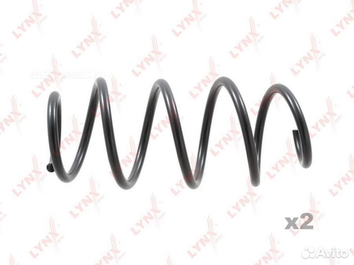 Lynxauto SC-1089 Пружины ходовой части перед
