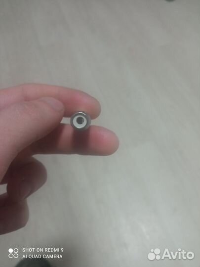 Переходник 6.35 мм шт стерео - RCA гн