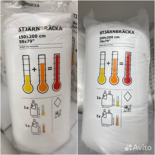 Одеяло stjärnbräcka IKEA все размеры