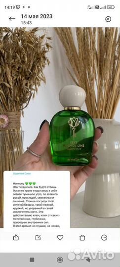 Духи Армель, Гармония