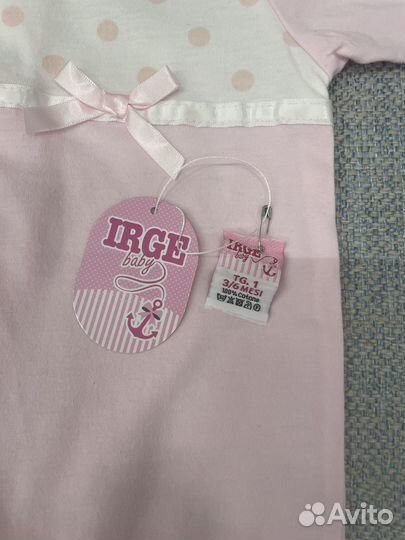 Ползунки слип боди Италия 3 месяца