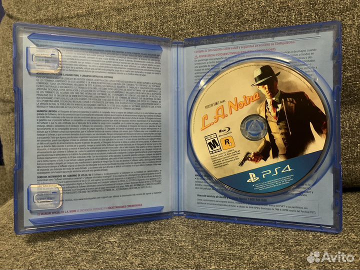 La noire ps4 диск