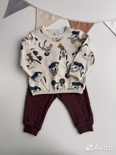 Комплект свитшот брюки 86