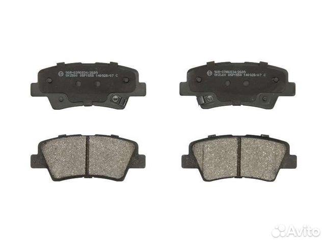 Зад. торм.диски и колодки solaris /KIA RIO III