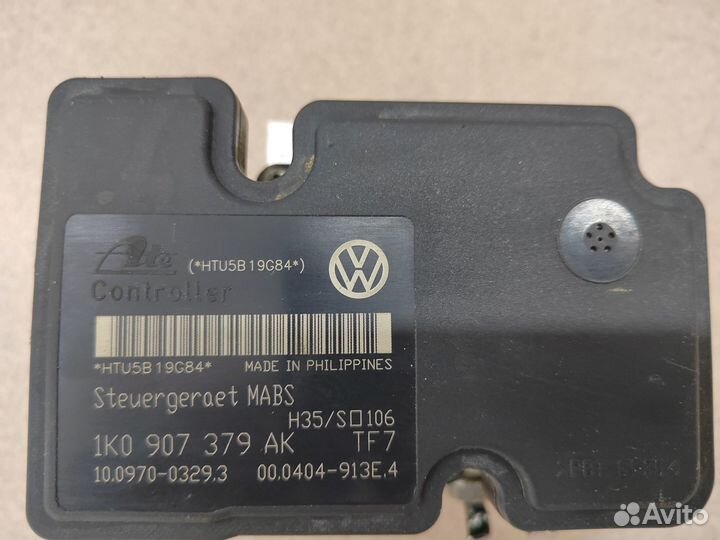Блок ABS Skoda Octavia, VW Jetta 1k0907379ak
