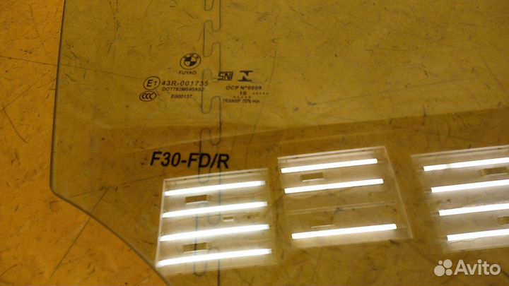 Стекло двери передней правой 3-серия F30/F31