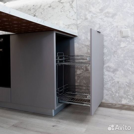 Кухонный гарнитур с барной стойкой на заказ