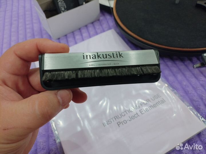 Виниловый проигрыватель pro ject elemental