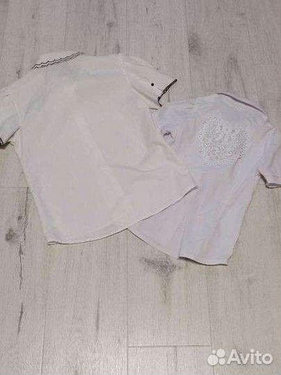 Блузка рубашка 128,152