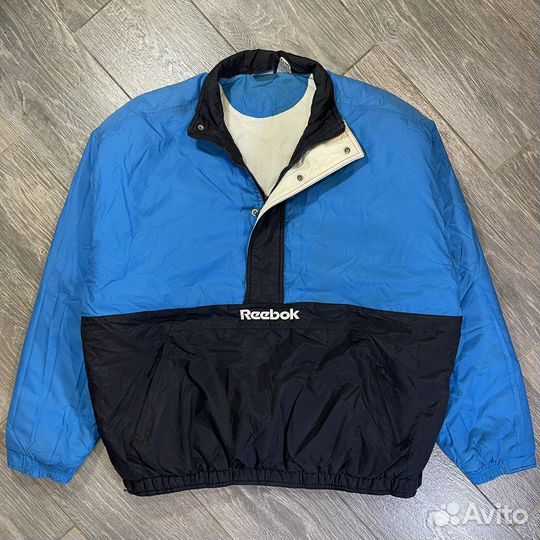 Винтажный утепленный анорак куртка Reebok 90’s