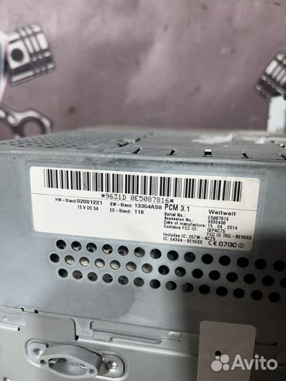 Porsche cayenne 958 Магнитола PCM 3.1