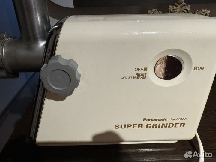 Мясорубка panasonic mk g30ph