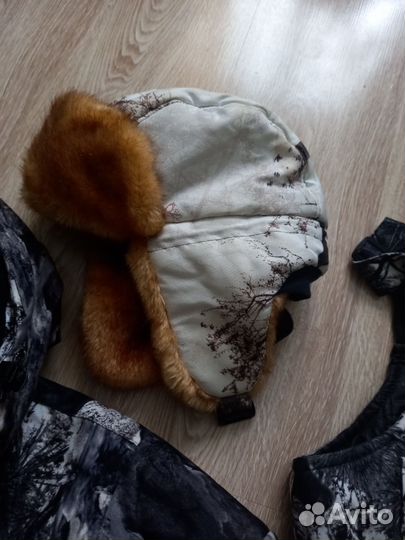 Детский зимний костюм для рыбалки