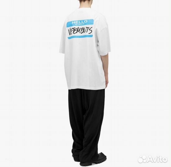 Футболка vetements 2 цвета