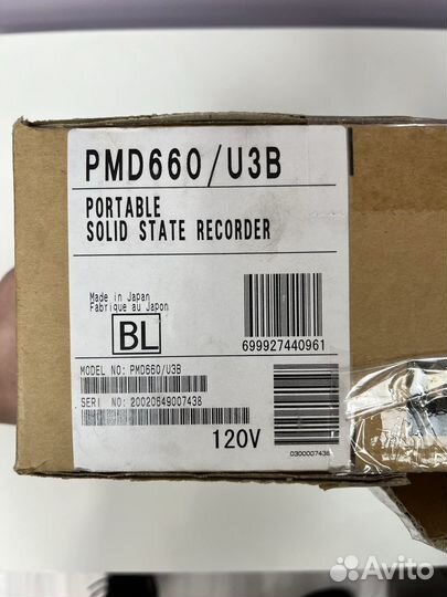 Marantz PMD-660 новый профессиональный рекордер