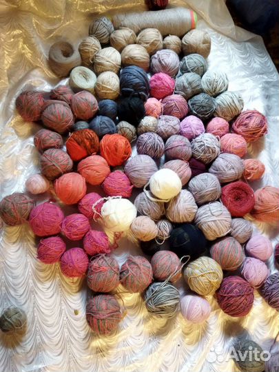 Пряжа нитки для вязания цена в описании