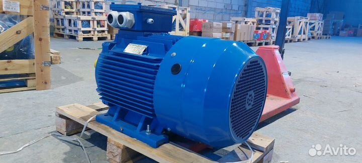 Электродвигатель аир 200М6 (22кВт-1000об) новый