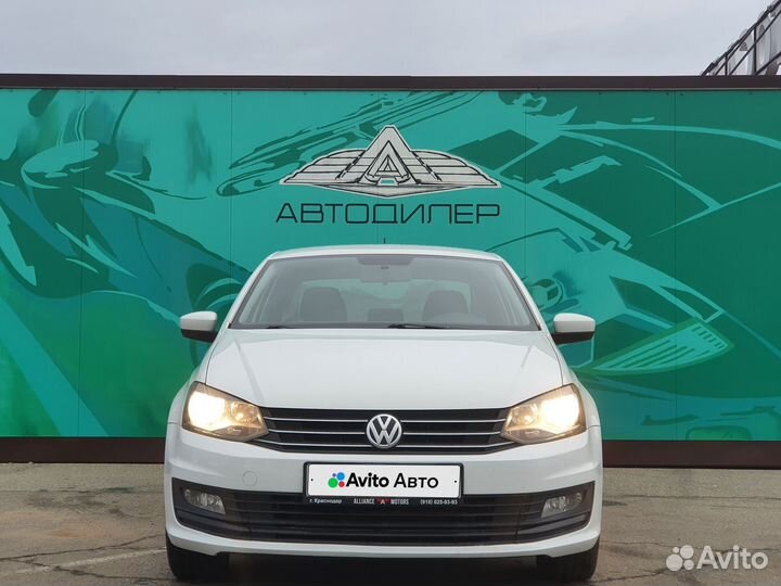 Volkswagen Polo 1.6 AT, 2018, 88 158 км