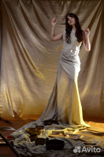 Массаж 15 Поющими Чашами