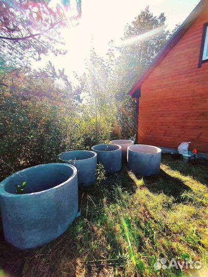 Прочистить колодец. Септик из колец