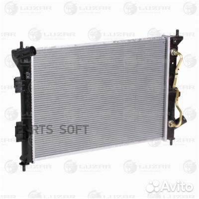 Радиатор охлаждения Киа Сойл 14- АКПП