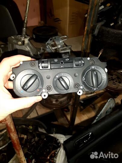 Блок управления печкой volkswagen passat b6