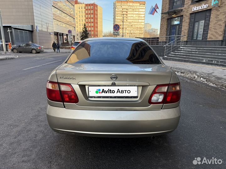 Nissan Almera 1.5 МТ, 2004, 335 000 км