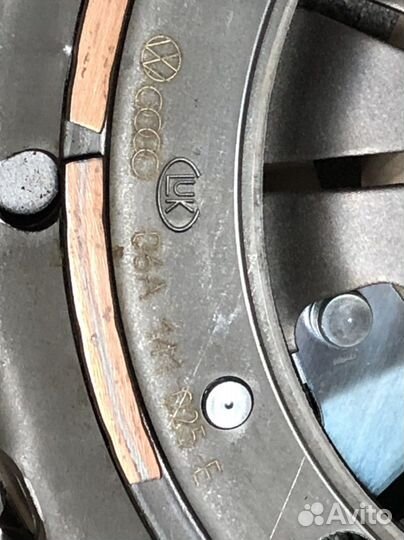 Корзина и диск сцепления Фольксваген Гольф 4 1,8т