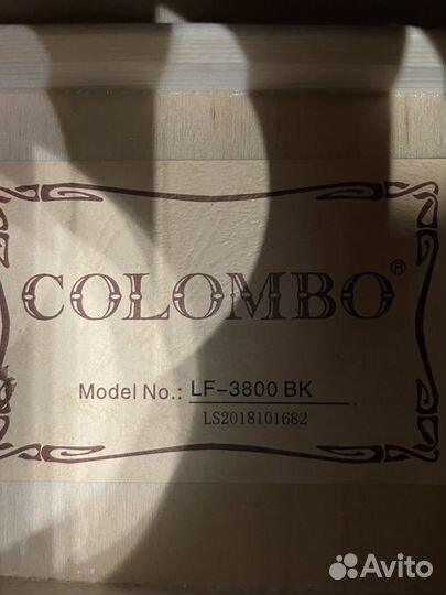 Акустическая гитара Colombo LF-3800/BK
