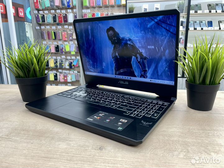 Игровой ноутбук asus TUF Ryzen 5/16Gb/GTX1650