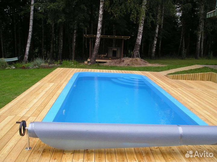 Пластиковый бассейн