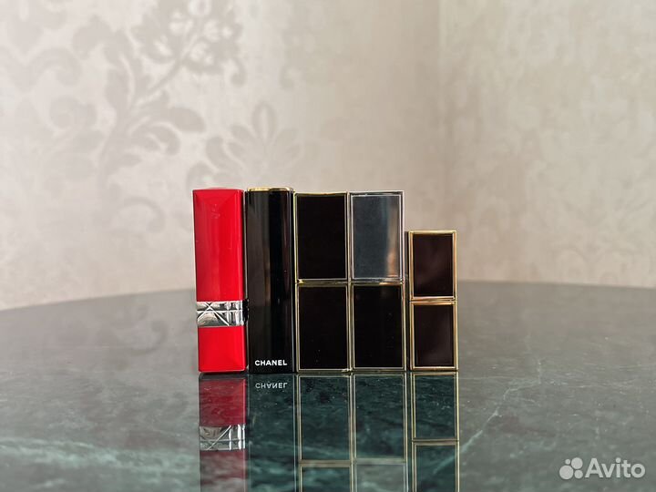 Помады тестеры Tom Ford, Lancomе, Armani, Givenchy