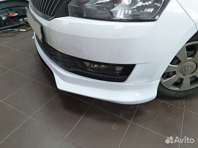 Передняя накладка Skoda Rapid CSR Style