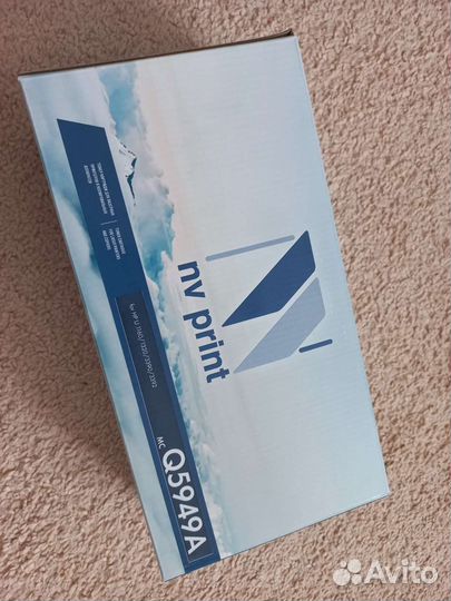 Картридж hp q7553a новый для принтера