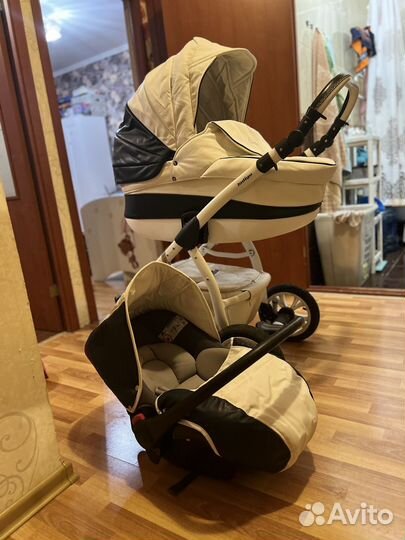 Коляска 3 в 1 carmen indigo