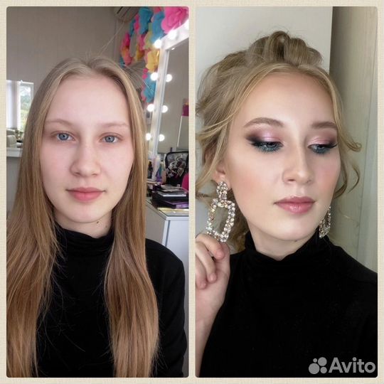 Модель на макияж