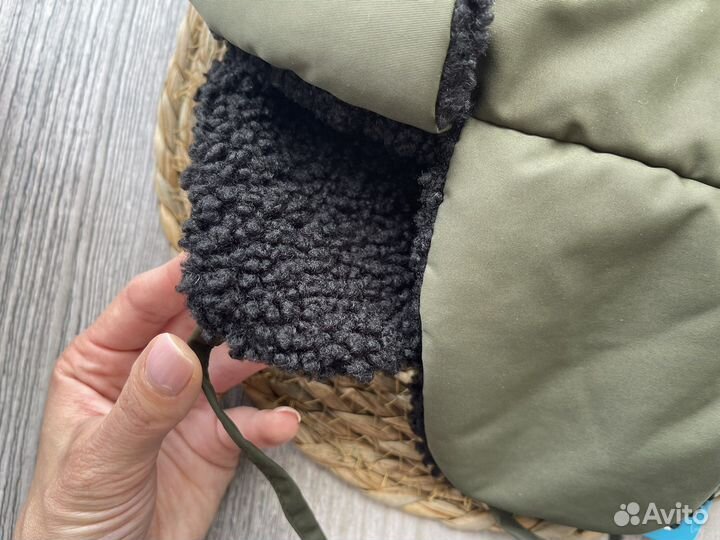 Шапка-ушанка, зима, 52р-р, новая