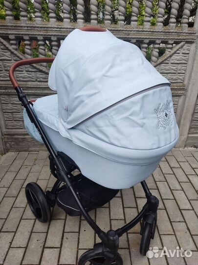 Коляска 2 в 1 bebetto luca рго