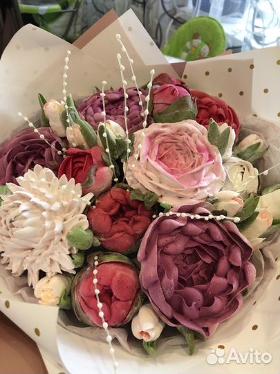 Сладкие букеты из зефира, букеты на 1 сентября