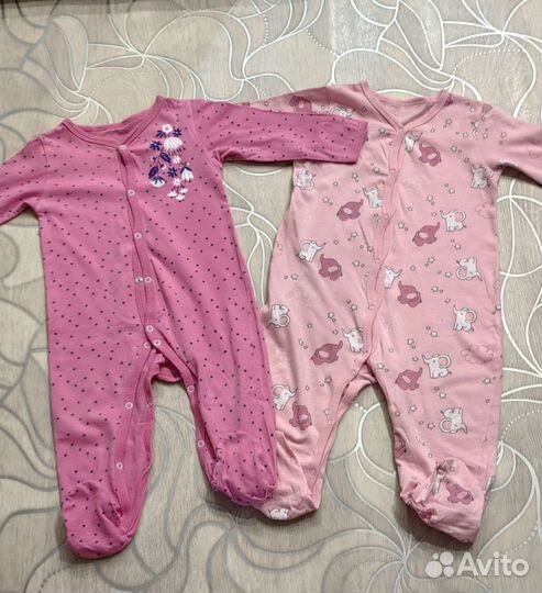 Пакет вещей на девочку размер 74-80