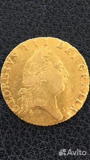 Золотая монета 1 Гинея 1791г. и 1787г