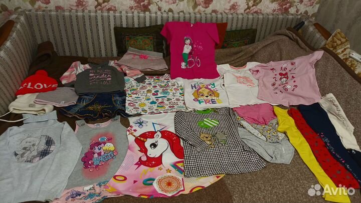 Детские вещи пакетом на девочку 92 98