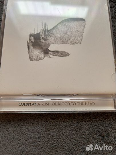 Cd диск. Coldplay “a rush of blood to the head”