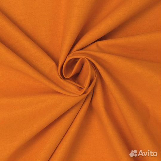 Однотонный поплин ткань на отрез 8 оттенков