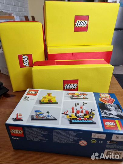 Конструктор lego Promotional 40290 60 лет