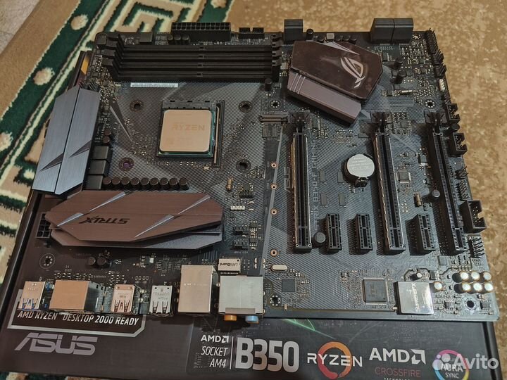 RTX 2060 + Ryzen 5 2600 + Asus RogStrix B350 + Hyp
