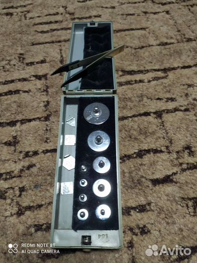 Набор весовых минигирь (разновес) Г-2-210