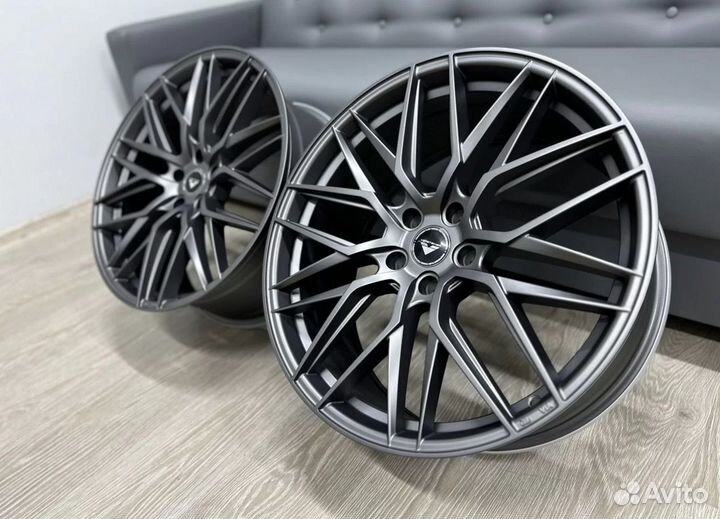 Диски серые VF107 R17 5x114.3 на Kia Mazda Toyota