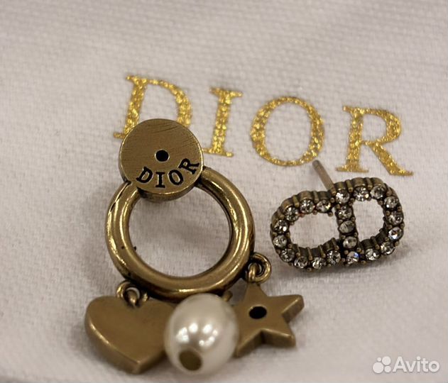 Dior серьги